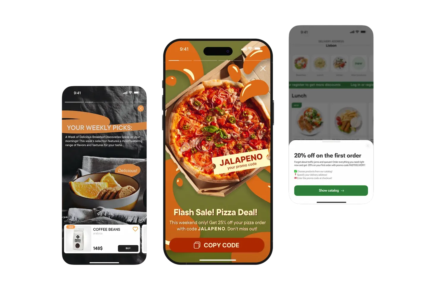 ENGAGE FOOD LOVERS WITH INTERACTIVE IN-APP EXPERIENCES